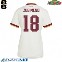 Maglie da calcio Spagna Martin Zubimendi #18 Seconda Maglia Femminile Mondiali 2026  Manica Corta